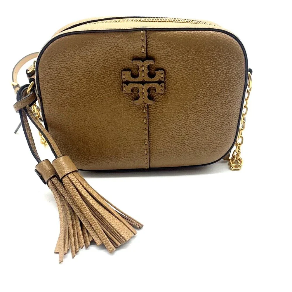 Tory Burch McGraw Leather Camera Bag